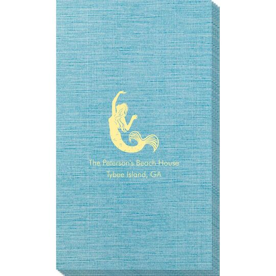 Mermaid Bamboo Luxe Guest Towels